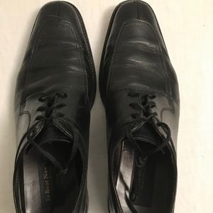 To Boot New York Black Derby Shoes